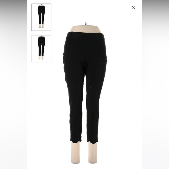 J. By J Crew scalloped hem chino pants - Picture 1 of 2